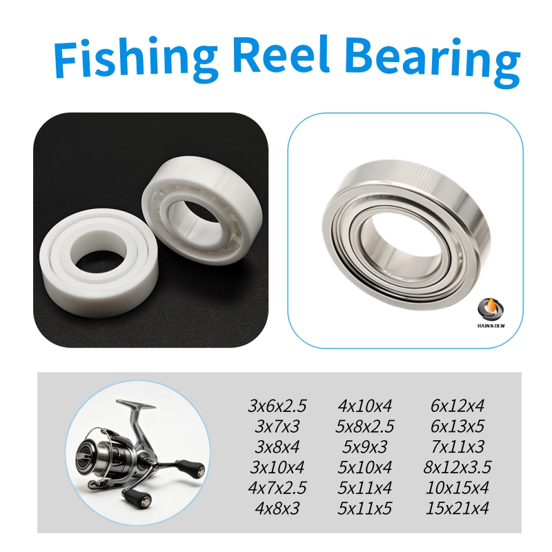 Baitcasting Reel - 1/5/10Pcs 3x7x3 3x10x4 5x8x2.5 Fishing Reels