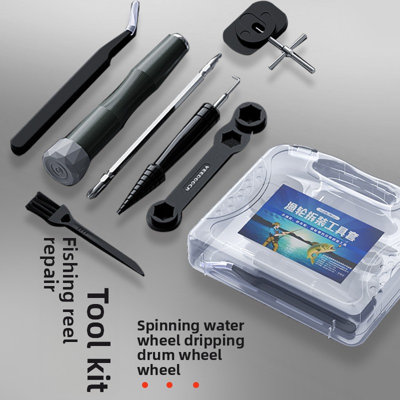 Spincast Reel - Fishing Reel Maintenance Wrench Set Disassembly