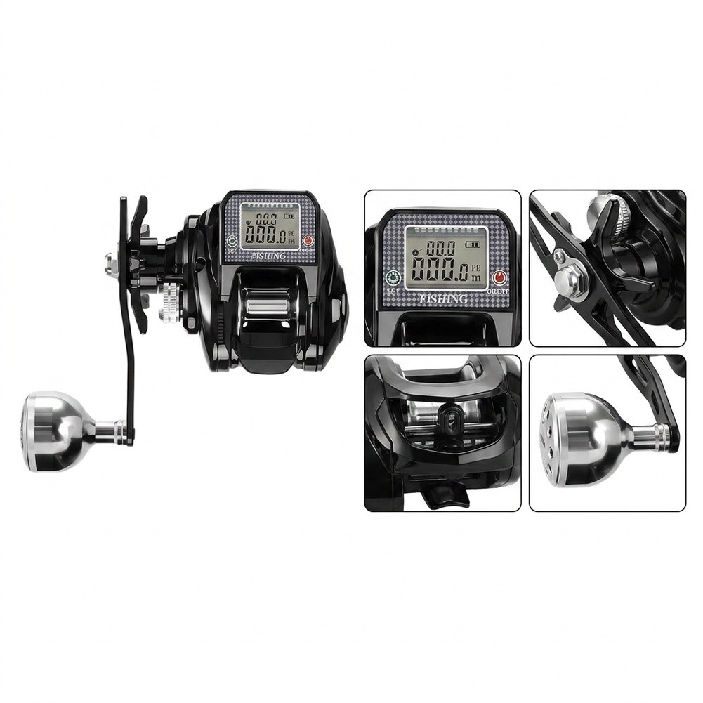 S200 Digital Baitcasting Reel  - Spincast Reel review and price