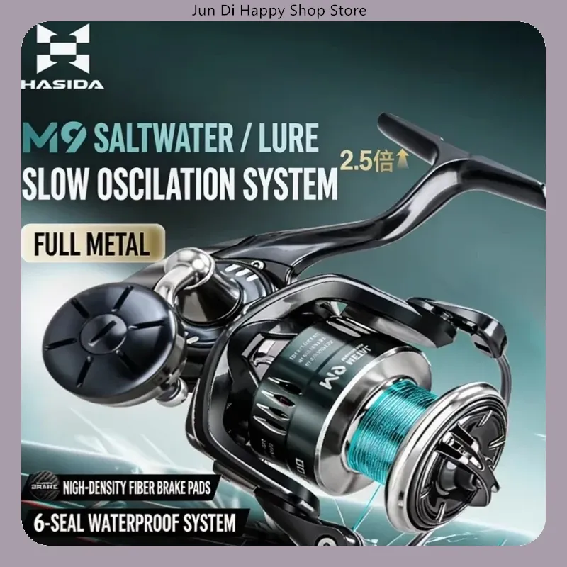 HASIDA M9 Spinning Reel Full M - Trolling Reel review and price