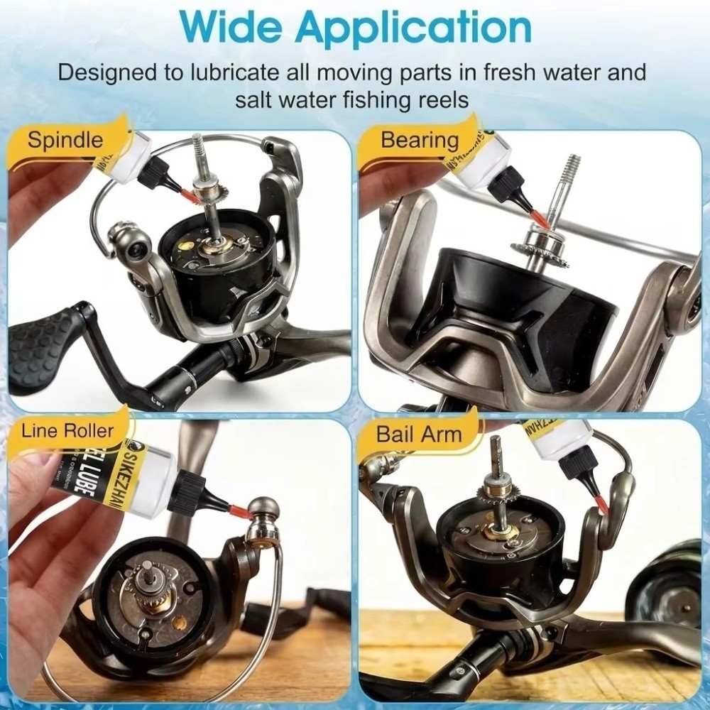 60ml Fishing Reel Lubricant Ne - Reel Oil review and price
